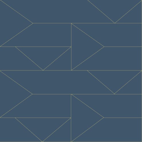 Blue & Gold Wallpaper (Not suitable for EW or EK Series)