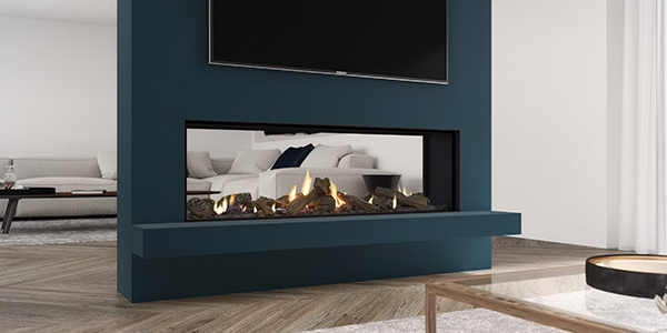 Escea Feature: Double Sided Gas Fires
