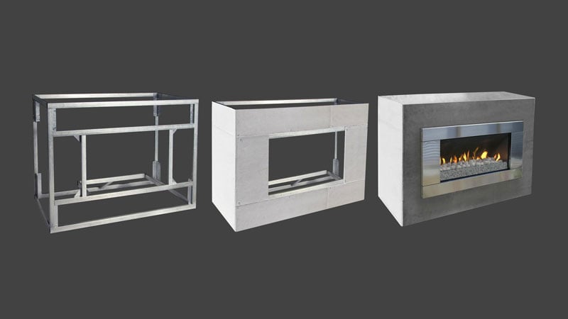Escea Feature: Kitset Enclosure (Optional)
