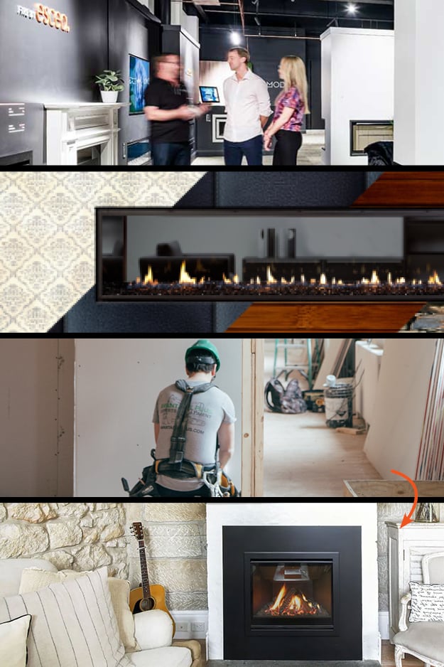 6 Steps to a New Gas Fireplace