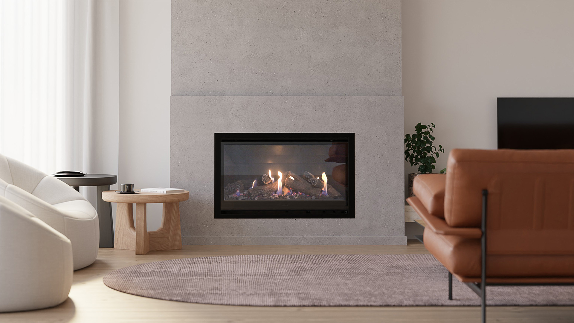 DF960 2024 Series | Concrete Hearth | GIF