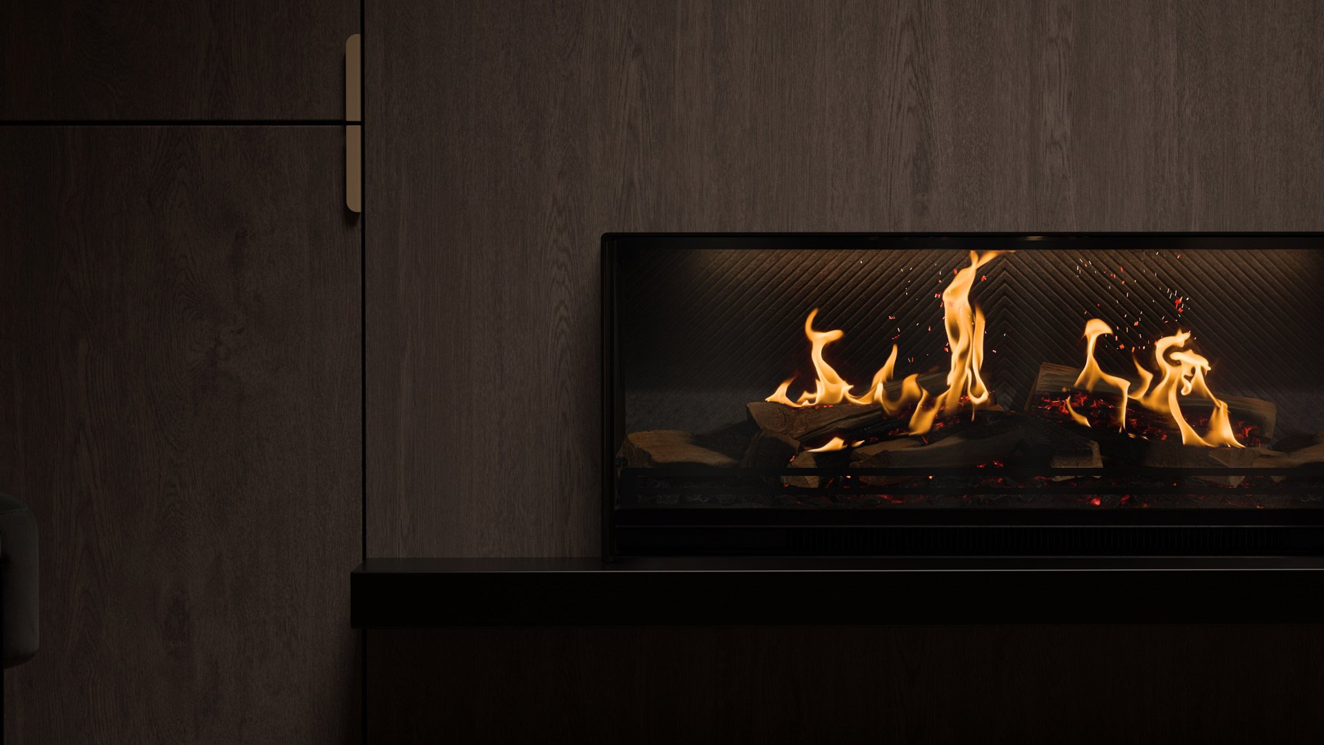 Escea LE1000 Electric Fireplace