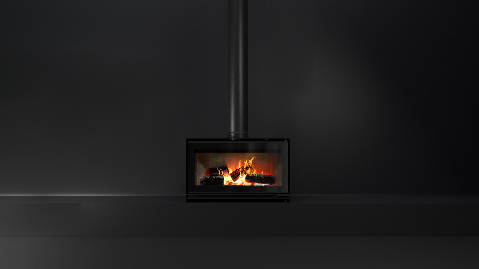 Escea TFS Wood Fire Freestanding model