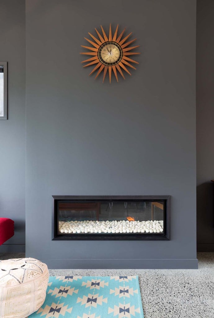 A Modern Retro House Build with Escea Gas Fireplace