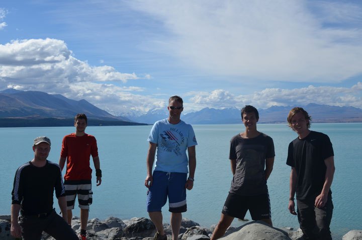 Escea Interns at Hooker Lake