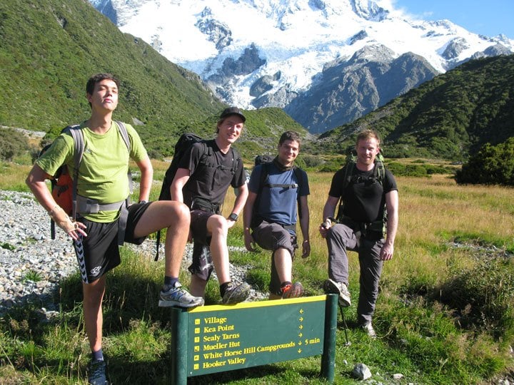 Escea Interns at Hooker Lake