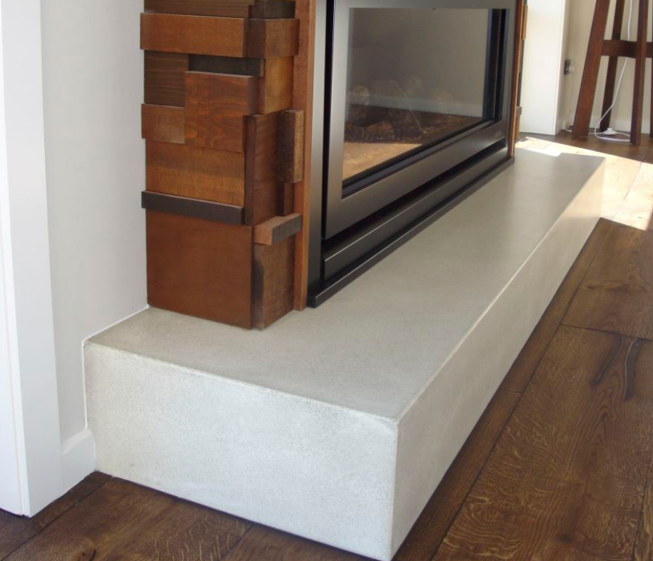 Surround Series: Concrete Fireplace Surrounds