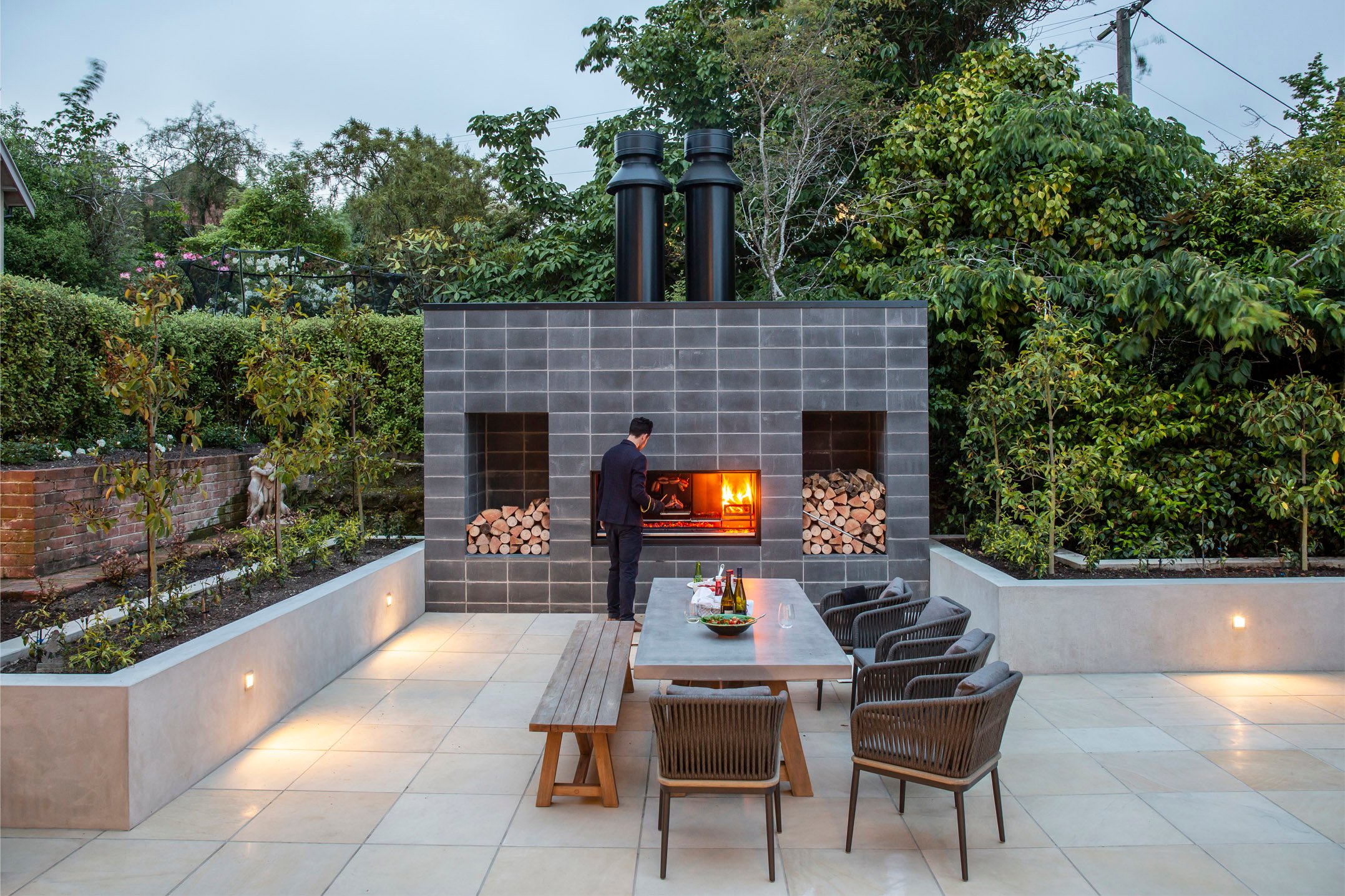 Introducing the EK Series: Outdoor Fireplace Kitchen