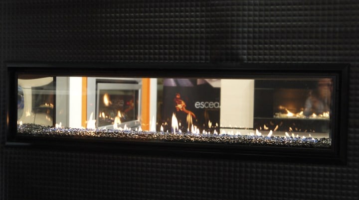 Escea DX1500 Fireplace at Designex 2013