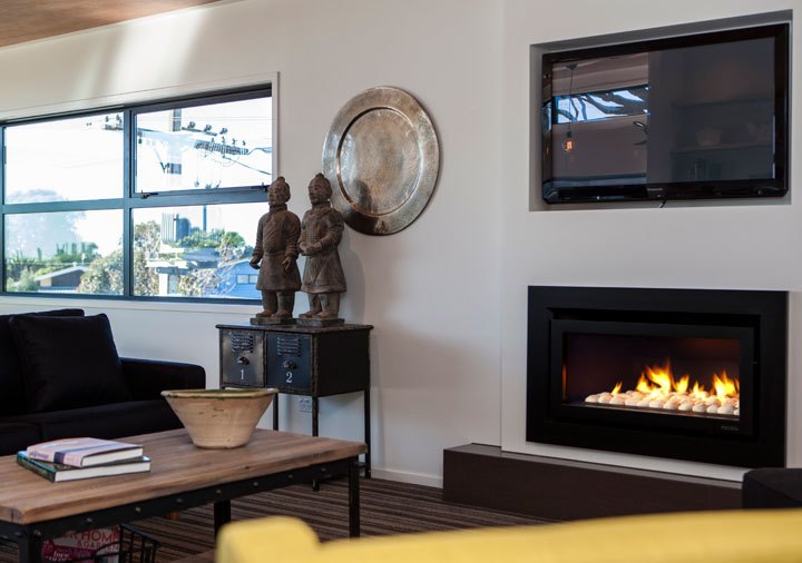 Gold award-winning showhome features Escea fire