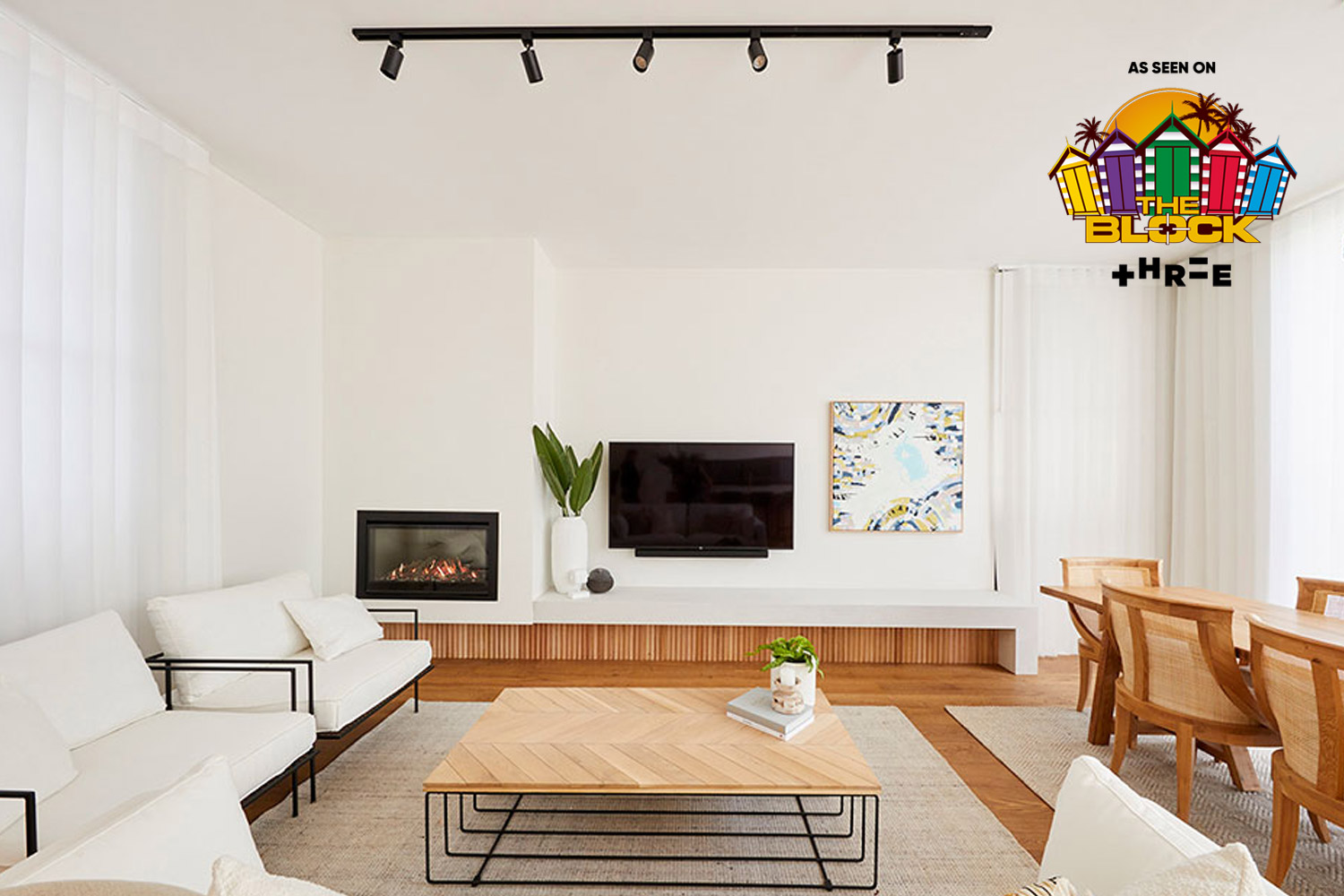 Three's The Block Australia: Luke & Jasmin’s Bright and Airy Edwardian Home