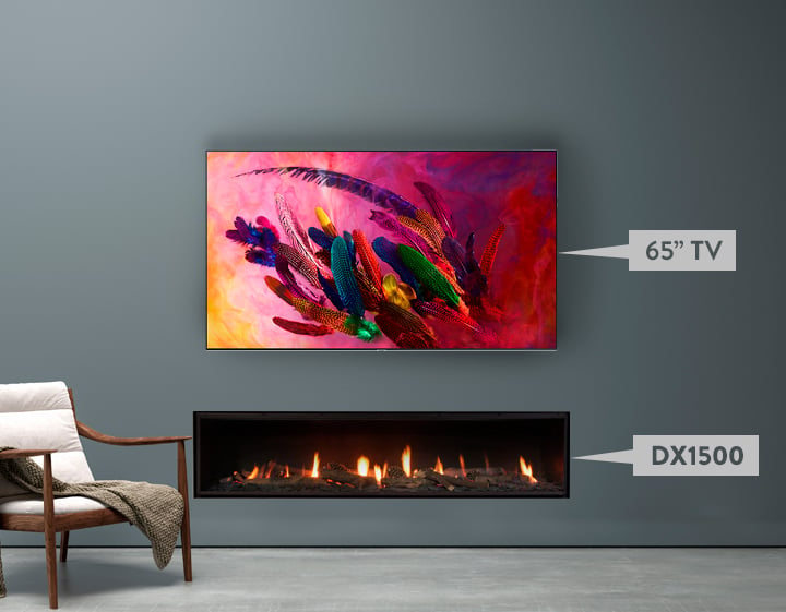 Matching your TV Size to your Fireplace