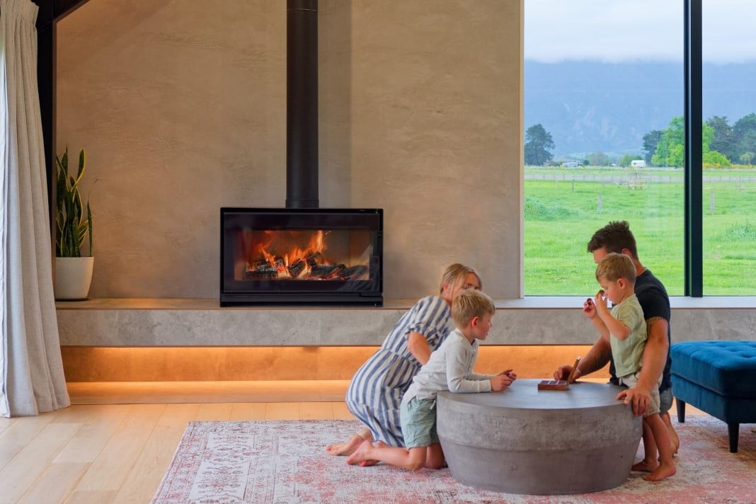 Placing Fire First: A Kaikōura Home Designed Around Fire