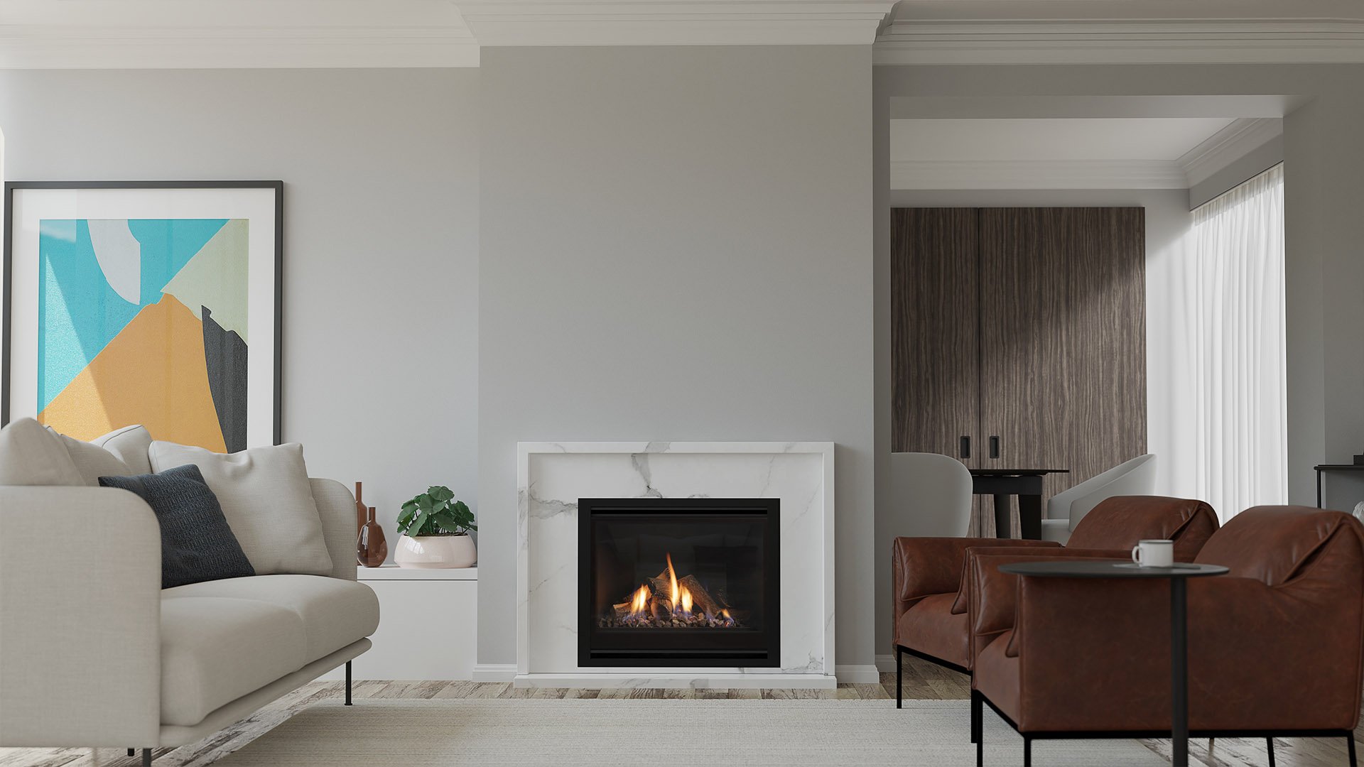 Escea DF700 Gas Fireplace