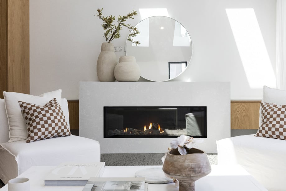 DS1400 Gas Fireplace | Future Flip | Waverly