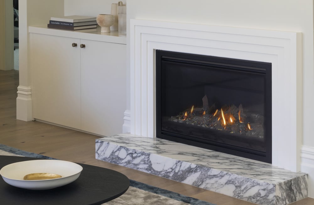 Retrofit fireplace