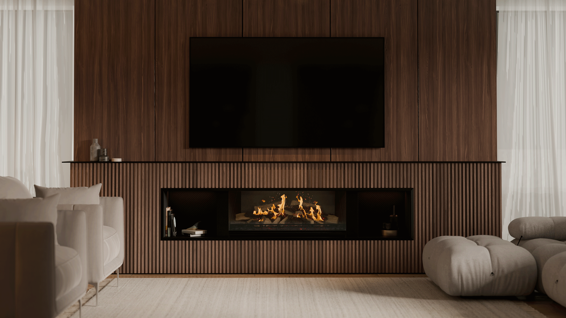 Escea LE1000 Electric Fireplace