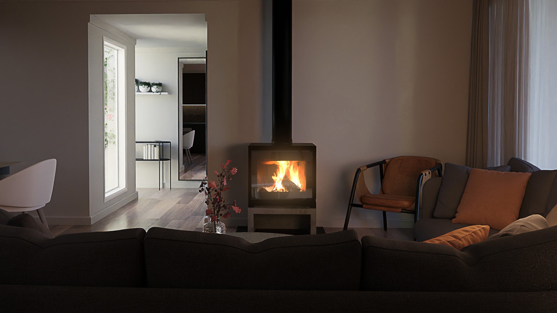 Escea Wood Fireplace TFS650
